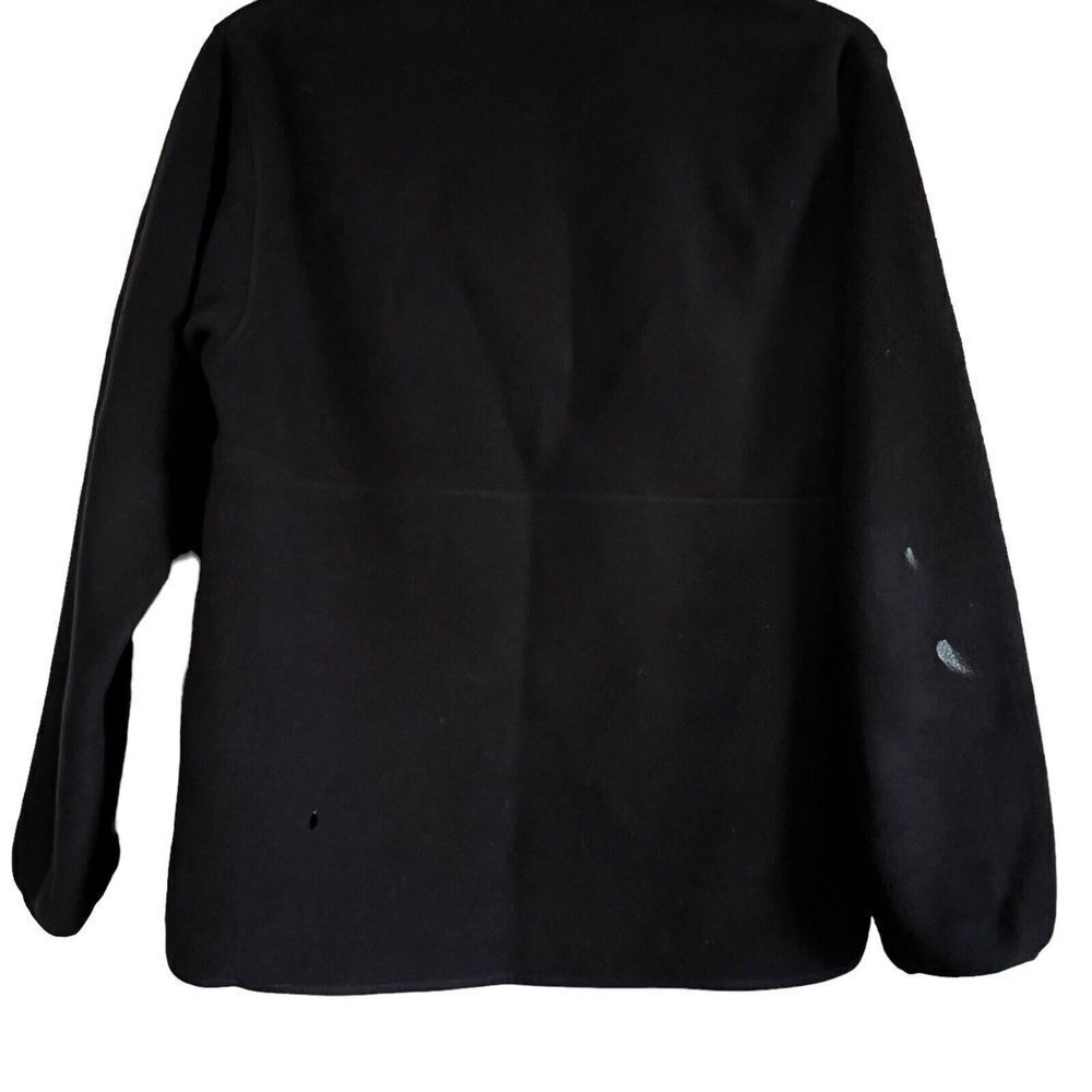 Patagonia Men's Synchilla Marsupial Pullover 1/2 Zip Black Fleece Sweater M - Picture 9 of 15